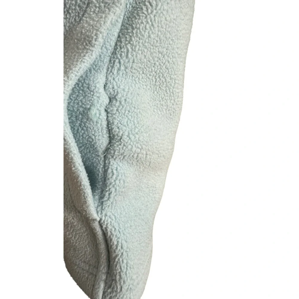 🔥The North Face 🦋💙🦋 Blue Hooded Fleece Full Zip Jacket Women‎ Small